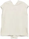 Studio Nicholson Greer Crossover Top In White