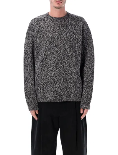STUDIO NICHOLSON GREY WOOL SWEATER