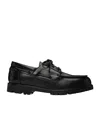 Studio Nicholson Guston Boat Shoes In Black