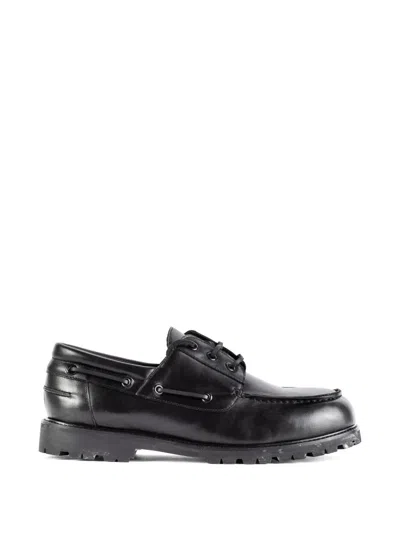 Studio Nicholson Guston Derby Shoes In Black