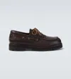 Studio Nicholson Guston Leafer Loafers In Brown