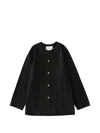 Studio Nicholson Hadar Button Patch Pocket Jacket In Black