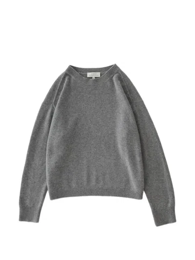 Studio Nicholson Haddan Cashmere Sweater In Gray