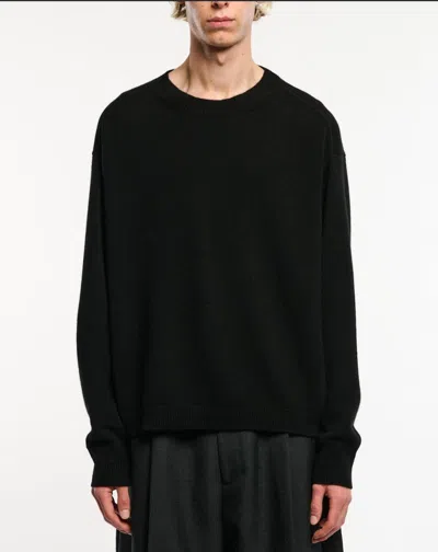 Studio Nicholson Haddan Crewneck Sweater In Black