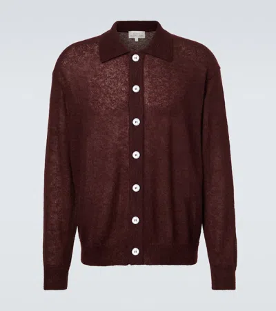 Studio Nicholson Hamto Cardigan In Brown