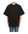 Studio Nicholson Bric T-shirt Blue Regular Fit In Black