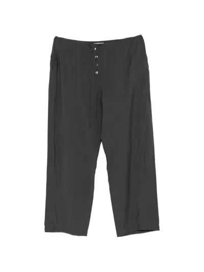 Studio Nicholson Hera Button Trousers In Black