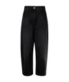 Studio Nicholson Straight-leg Cropped Jeans In Black