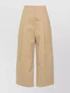Studio Nicholson High-waist Cotton Twill Wide-leg Trousers In Multi