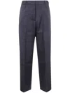 Studio Nicholson Trousers With High Waist And Front Pleats