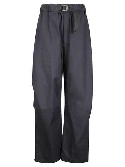 STUDIO NICHOLSON HIGH WAISTED TROUSERS WITH BELT HOLES