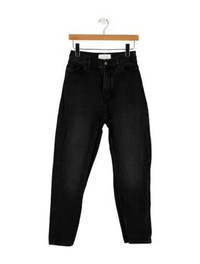 Pre-owned Studio Nicholson High-rise Straight Leg Jeans In Blue