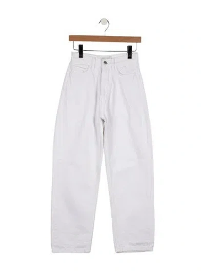 Pre-owned Studio Nicholson High-rise Straight Leg Jeans In Blue