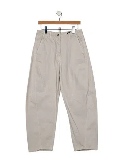 Pre-owned Studio Nicholson High-rise Straight Leg Jeans W/ Tags In Gray