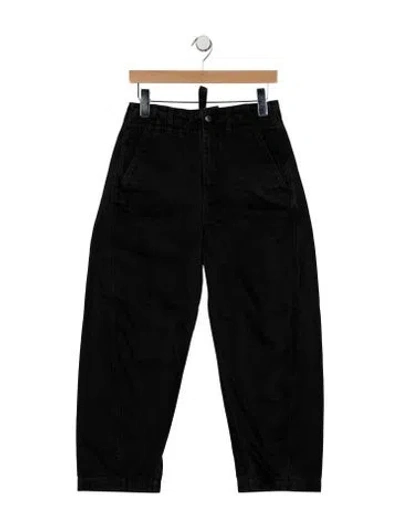 Pre-owned Studio Nicholson High-rise Wide Leg Jeans In Blue