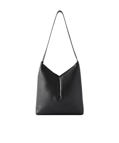 Studio Nicholson Hoho Leather Tote In Black