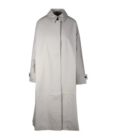 Studio Nicholson Holin Central-vent Trench Coat In White