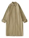 Studio Nicholson Holin Coat In Neutral