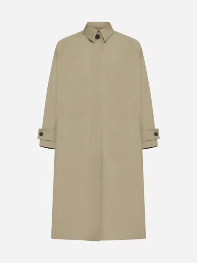 Studio Nicholson Holin Cotton-blend Trench Coat In Beige