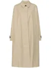 Studio Nicholson Everyday Mac Outerwear Clothing In Neutral