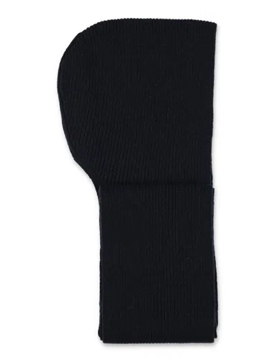 Studio Nicholson Hooded Scarf In Blue