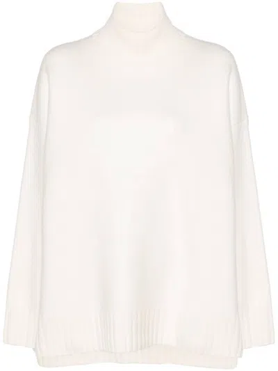 Studio Nicholson Hozu Sweater In White