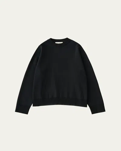 Studio Nicholson Idro Oversized Crewneck Sweatshirt