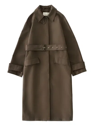 Studio Nicholson Innis Coat In Green