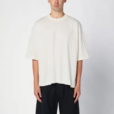 Studio Nicholson Ivory Cotton Piu Over Shirt In White