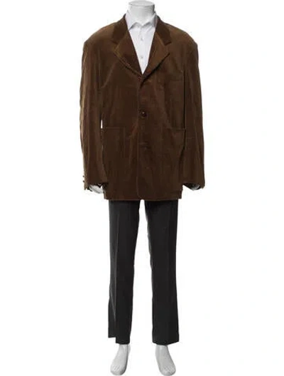 Pre-owned Studio Nicholson Jacket In Brown