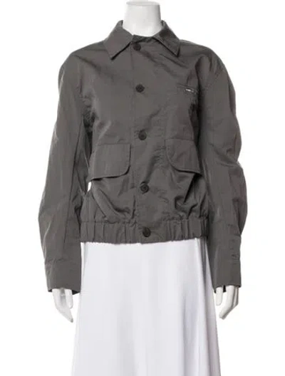 Pre-owned Studio Nicholson Jacket In Grey