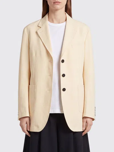 Studio Nicholson Jacket Woman Color White In Multi