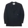 Studio Nicholson Buckled Blazer In Black