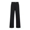 Studio Nicholson Marylebone Jean Tailored Trousers Belt Loops In Black