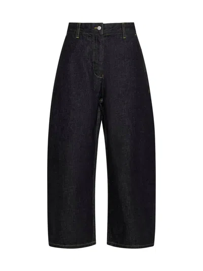 Studio Nicholson Straight-leg Cropped Jeans In Black