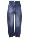 Studio Nicholson Belt-loop Jeans In Blue