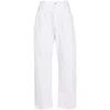 Studio Nicholson Ruthe High-rise Boyfriend Jeans In White