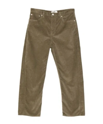 Studio Nicholson Jeans With Belt Loops In Brown