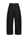 Studio Nicholson Straight-leg Cropped Jeans In Black