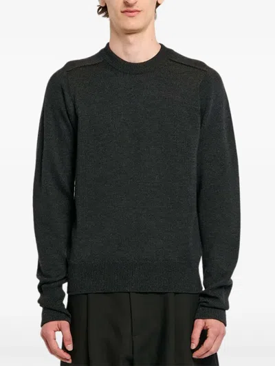 Studio Nicholson Jed Crew-neck Sweater In Multi