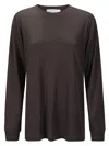 Studio Nicholson Jersey - Long Sleeve Top In Oil