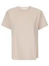 Studio Nicholson Light Pink Crew-neck T-shirt In Light Cotton In Pink