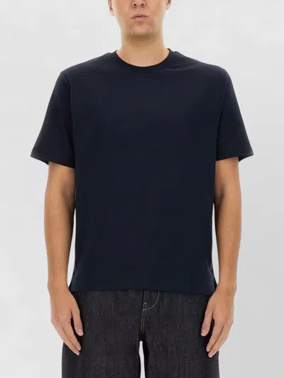 Studio Nicholson Jersey Crew Neck Regular Fit T Shirt In Blue