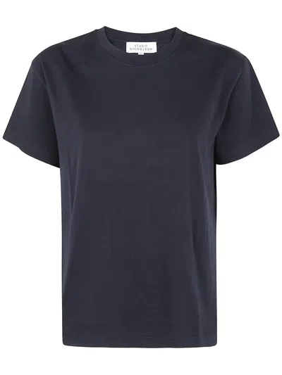 Studio Nicholson Jersey Perfect Tee Clothing In Blue