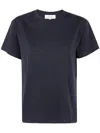 Studio Nicholson Jersey Perfect Tee In Darkest Navy