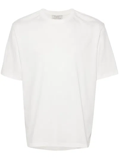 Studio Nicholson Jersey Short-sleeve T-shirt In White