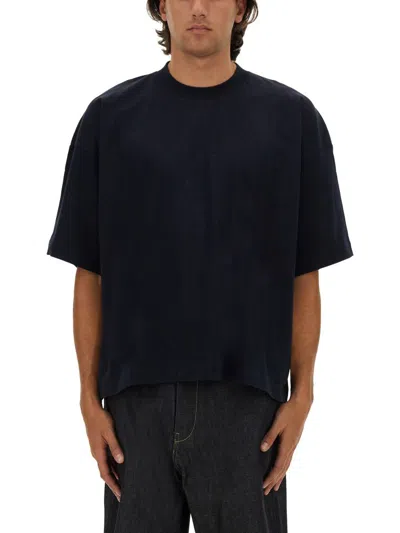 Studio Nicholson Jersey T-shirt In Blue