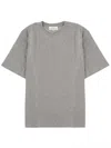 Studio Nicholson Jersey T-shirt In Gray