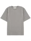 Studio Nicholson Jersey T-shirt In Gray