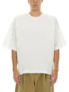 Studio Nicholson Basic Round Neck Short Sleeve T-shirt In White